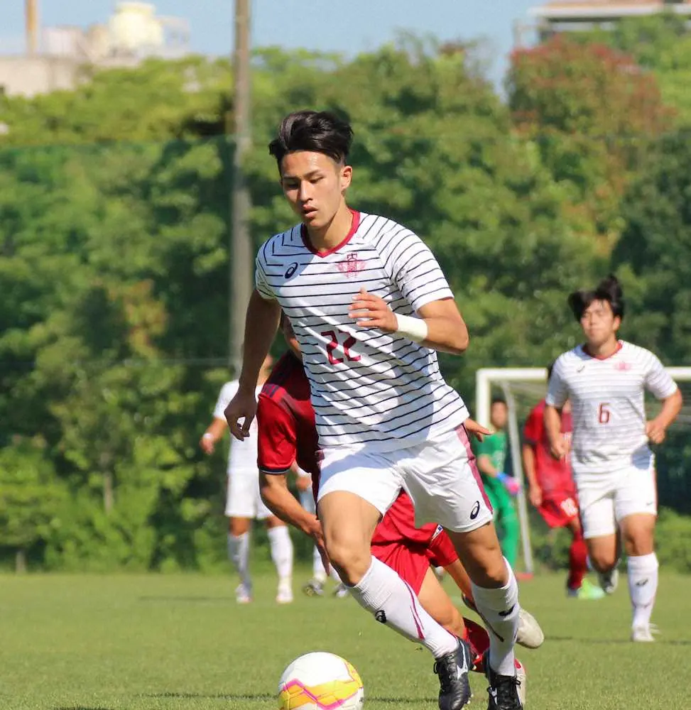 【画像・写真】鳥栖に早大DF平瀬大が来季加入内定　下部組織出身で「憧れだった」今季は特別指定選手に