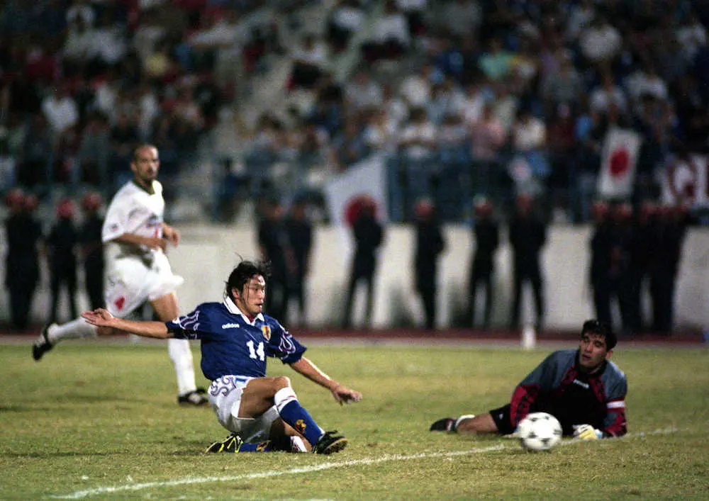 【画像・写真】城彰二氏と岡野雅行氏が明かしたジョホールバル裏話　V弾の「野人」が向かった先は…危うく珍伝説に