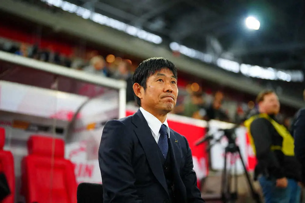 【画像・写真】森保監督　ドローに手応え「辛抱強く戦った」　選手の更なるアピールにも期待「所属チームで存在感放って」