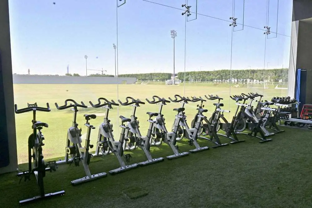 【画像・写真】カタールのW杯日本代表練習拠点を公開　充実の施設は「夢フィールド級」