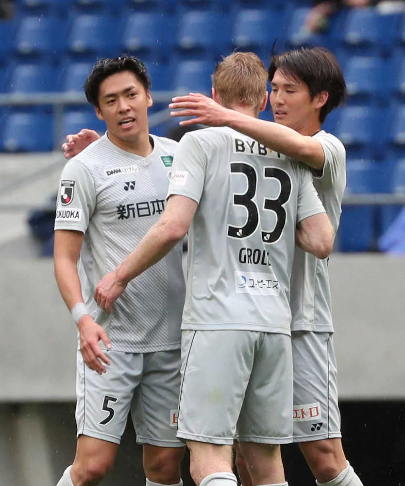 【画像・写真】J1福岡　執念の逆転勝ち!宮が起死回生の同点弾、フアンマが逆転ゴール