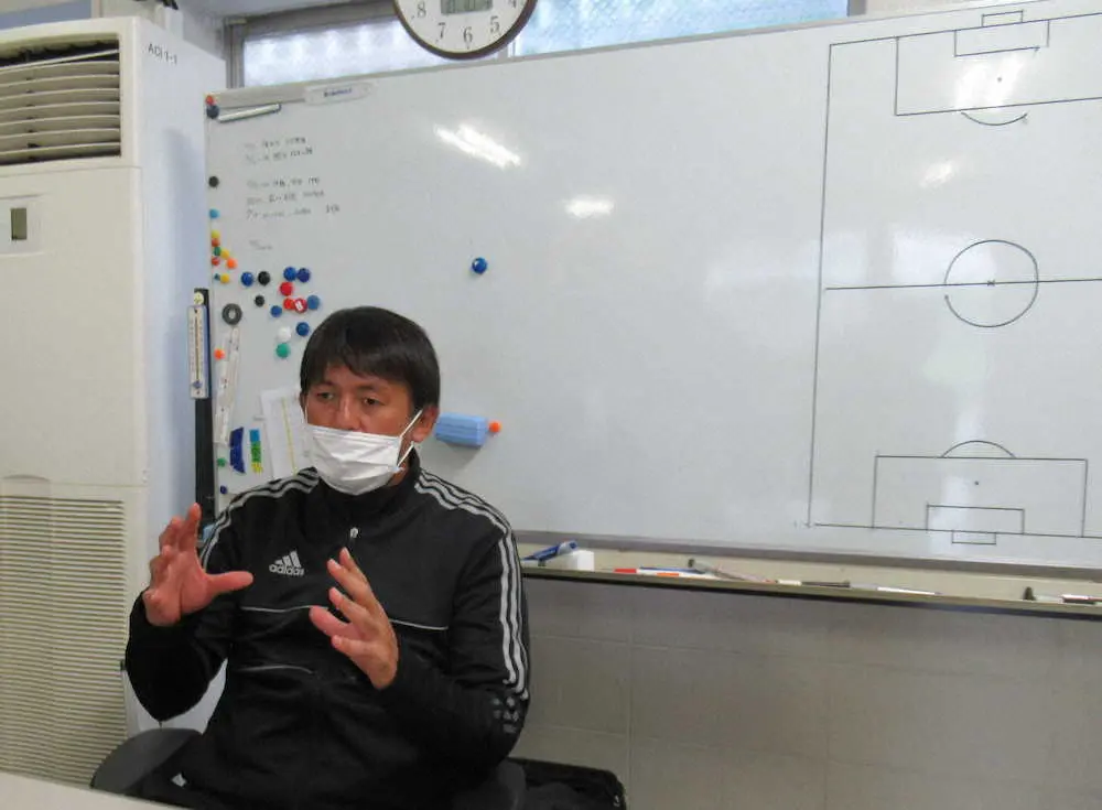 【画像・写真】大院大サッカー部・実好礼忠監督　指導者であり教育者「未来のある子を育てていきたい」