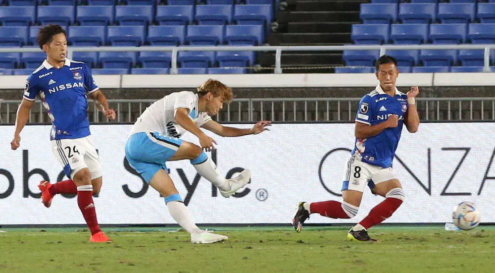 【画像・写真】磐田の19歳FW古川陽介がJ1初ゴール！　首位・横浜討ちで残留に望みつなぐ