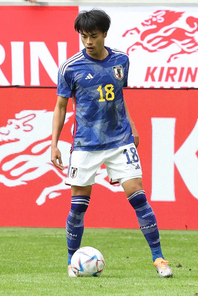 【画像・写真】“ジョーカー”三笘W杯初代表に興奮「ドイツ戦に全て懸ける」