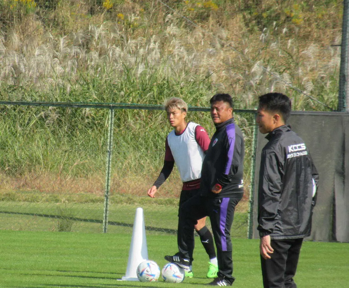 【画像・写真】13日にJ1参入PO決定戦・熊本戦…京都チョウ監督「ルールが変わるわけじゃない」平常心を強調