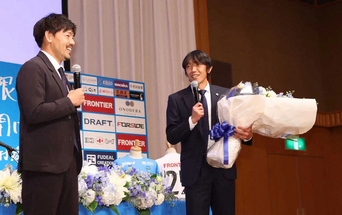 【画像・写真】中村俊輔の引退会見にサプライズ！カズ、小野伸二らが豪華メッセージ動画