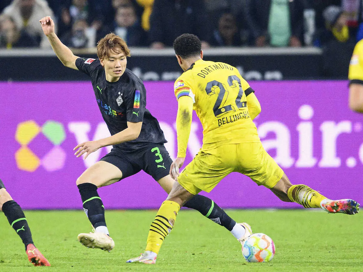 【画像・写真】ボルシアMG・板倉滉が戦列復帰！「元気な姿でW杯に行けることがうれしい」