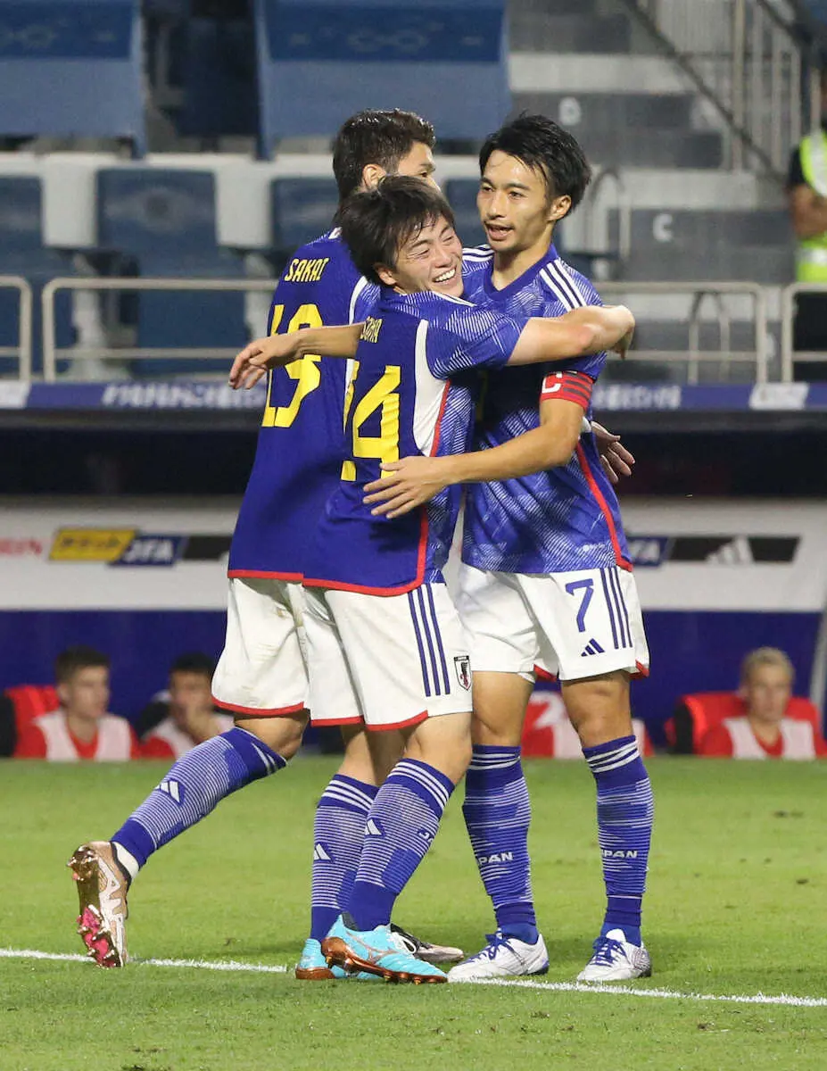 【画像・写真】相馬、サプライズ選出から主力昇格見えた　森保監督「チームの一つのオプション」カナダ戦での活躍称賛