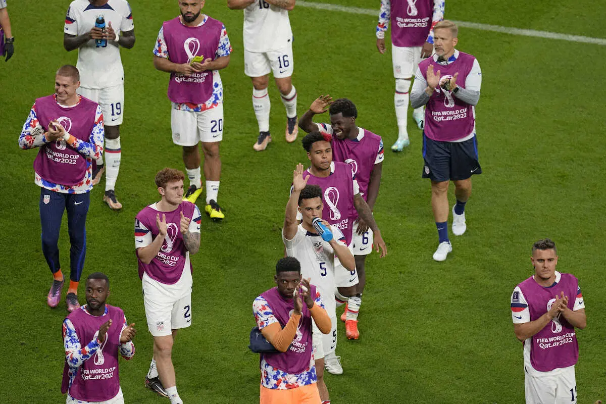 【画像・写真】米国は1次リーグ初戦でウェールズと引き分け　前半に絶妙な崩しから先制弾も守り切れず