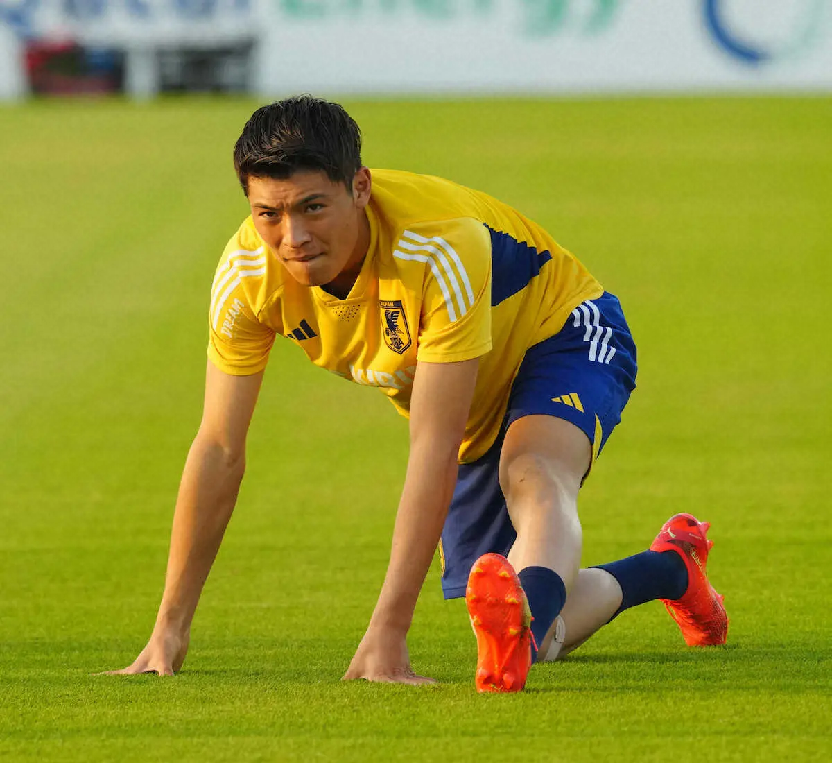 【画像・写真】町野“スキラッチ級”大出世狙う　サプライズ招集もゴール量産へ気合「何か起こせるんじゃないか」