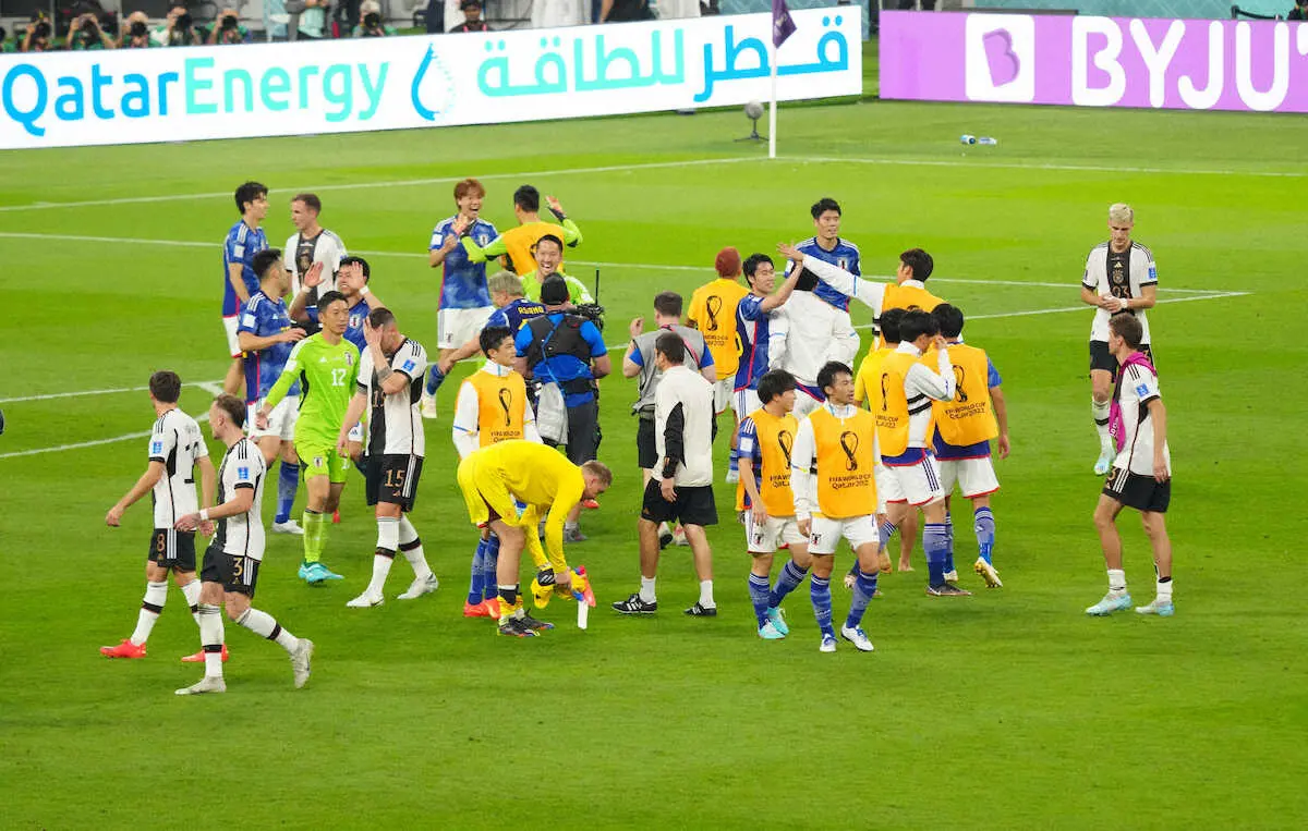 【画像・写真】日本代表　はやくもW杯2大会連続決勝T進出“王手”　次戦勝利なら1次L突破の可能性も