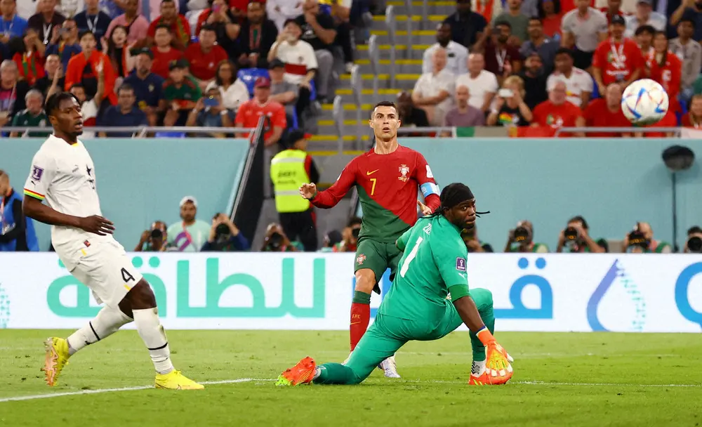 【画像・写真】ポルトガル白星発進!C・ロナウド　先制PK弾でW杯史上初5大会連続ゴールを達成