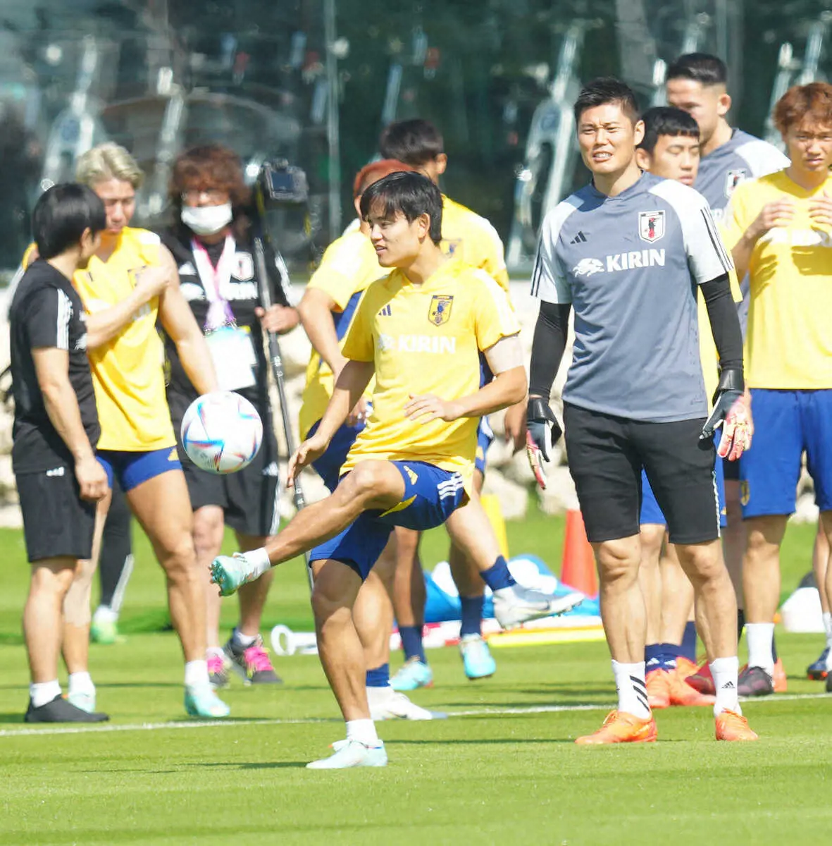 【画像・写真】久保「本来の輝きを放てる」　不完全燃焼ドイツ戦の“リベンジ”誓った