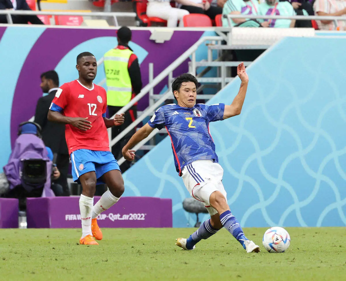 【画像・写真】W杯デビューの山根　「点取るためのアイデアは、もう一工夫必要」　スペイン戦へ向上心