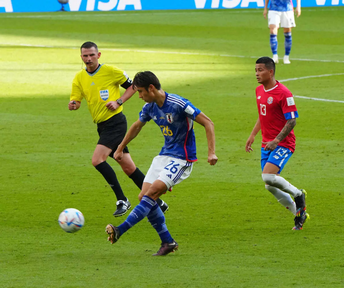 【画像・写真】伊藤　後半開始からW杯デビュー　スペイン戦へ「無駄にならないようにしたい」