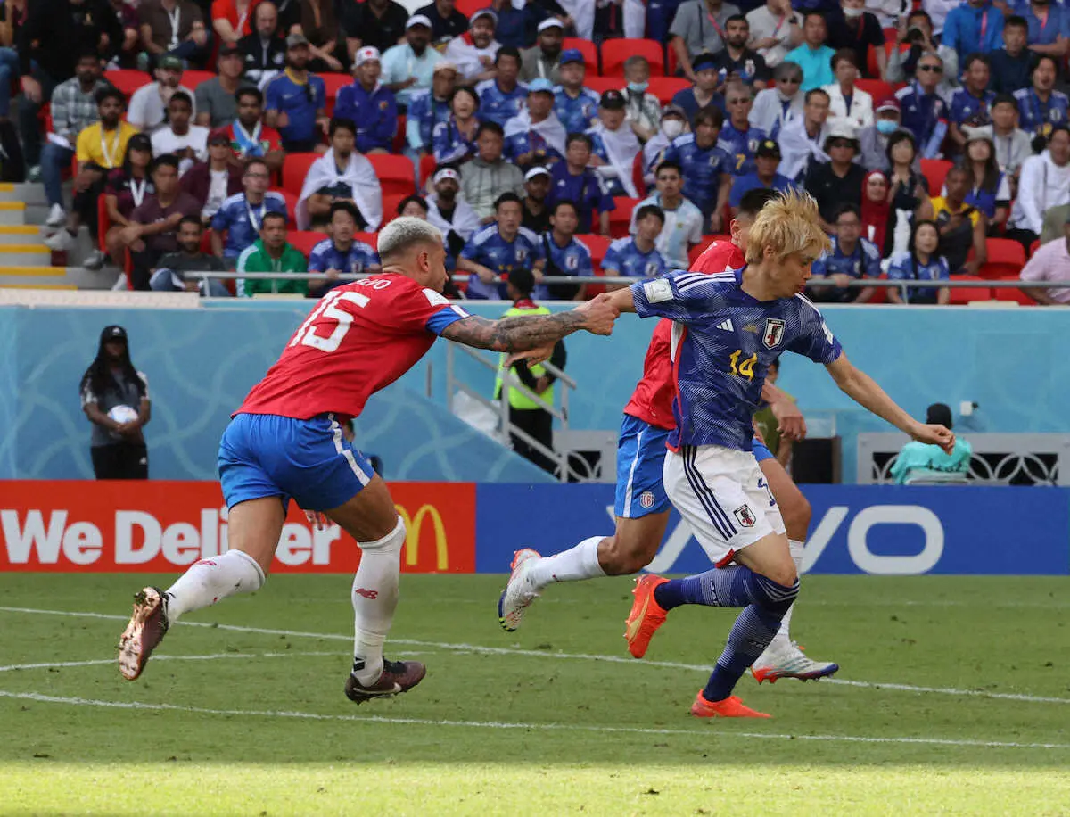 【画像・写真】伊東純也　スペインの強さ再認識「ドイツさえ圧倒されている」　攻略のポイントは「でもラインが…」