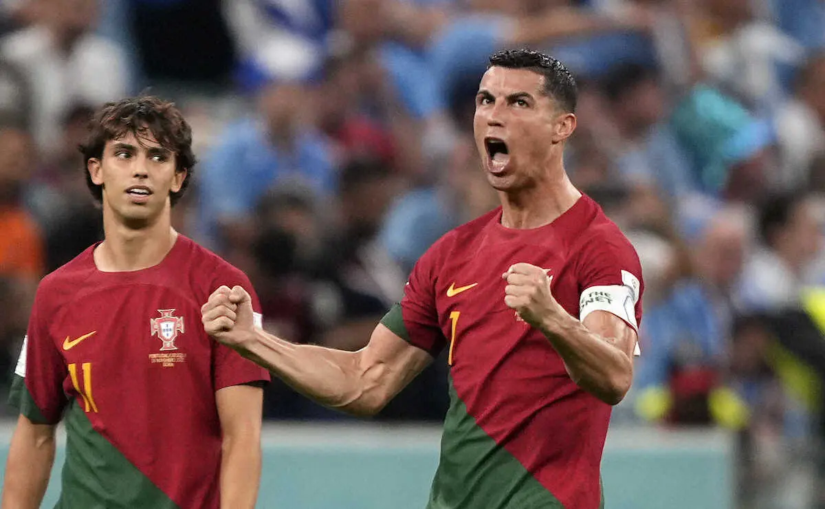 【画像・写真】Cロナ、神の手ならぬ髪の毛弾？でポルトガル連勝突破