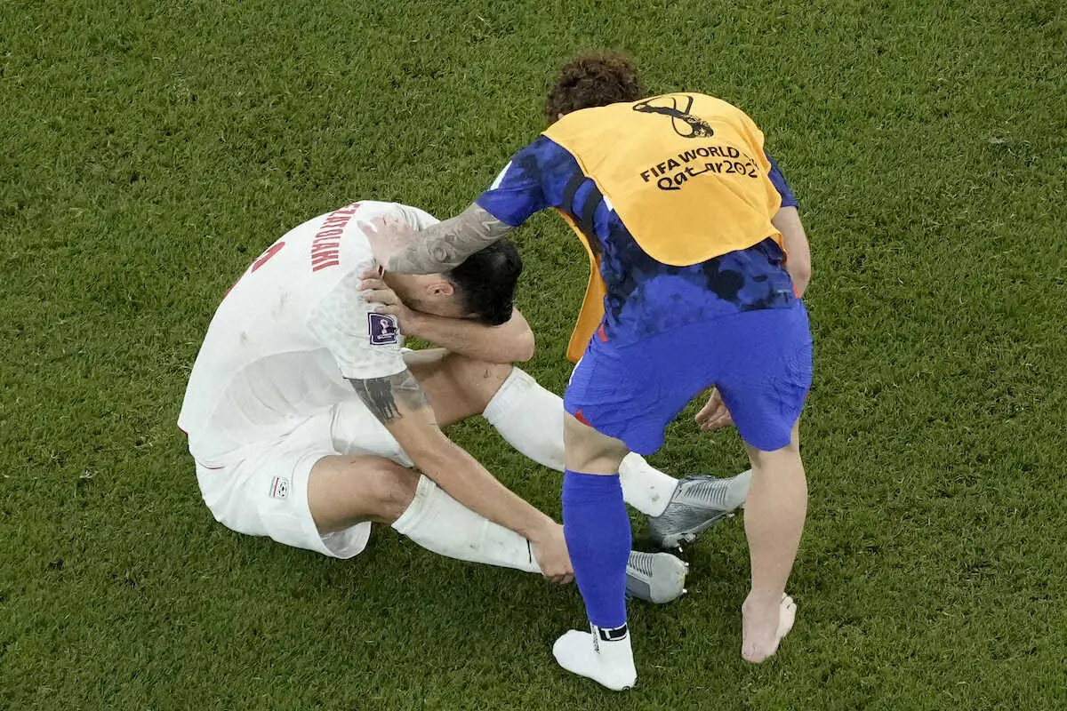 【画像・写真】イラン　米国に敗れ初の決勝T進出ならず…ケイロス監督「懸命に戦ってくれた選手を誇りに思う」