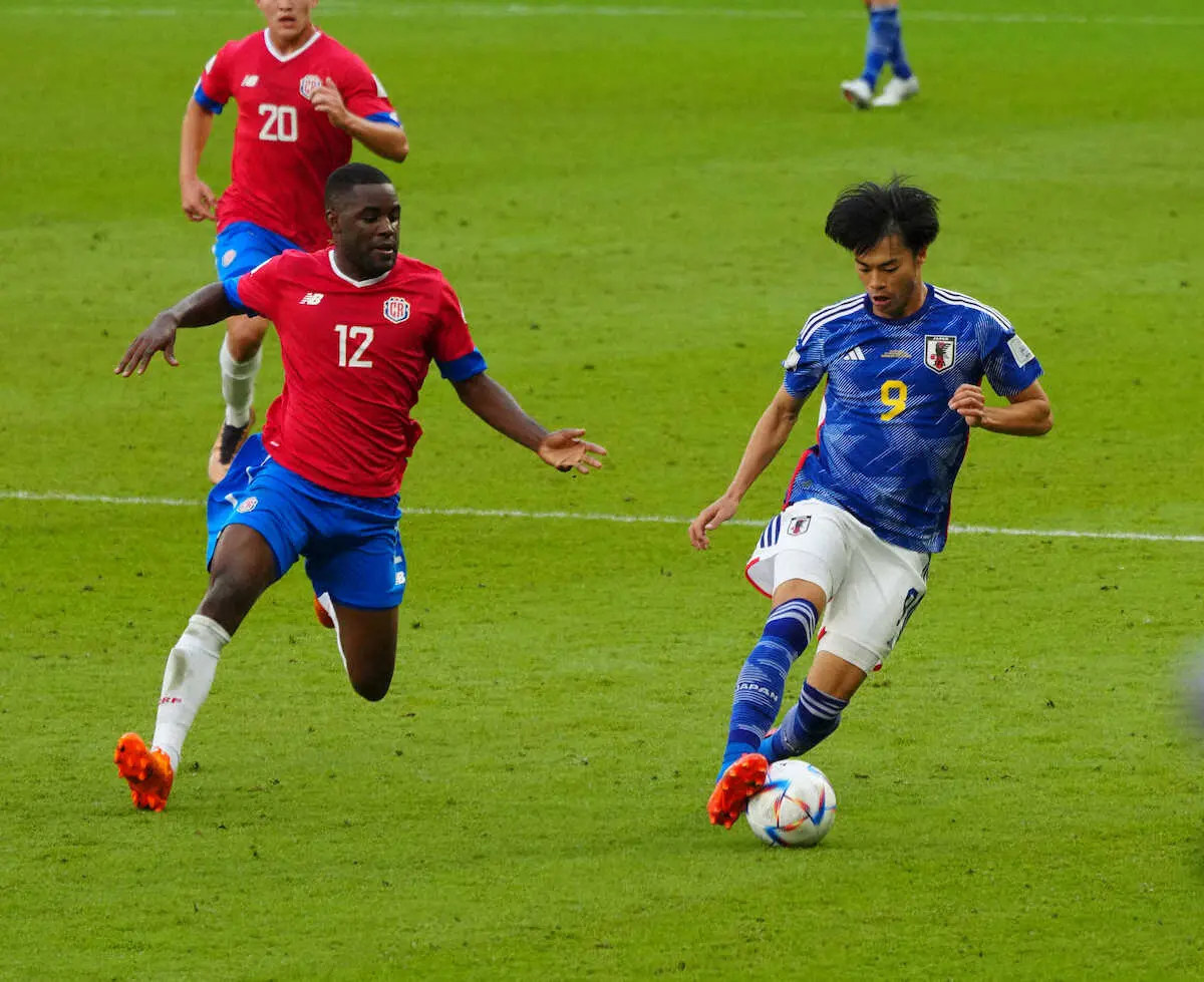 【画像・写真】“1ミリアシスト”三笘　「素晴らしいチームで闘えて本当に光栄でした。この悔しさを必ず次に繋げます」