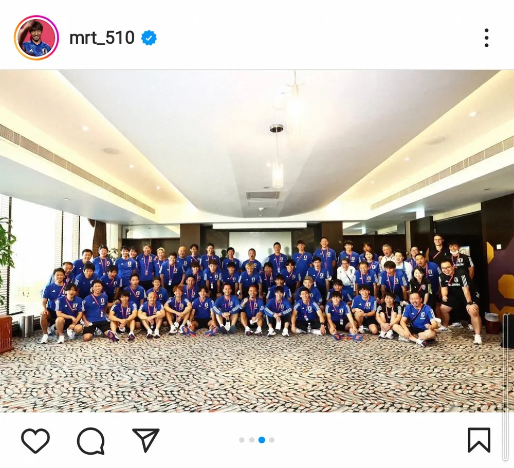 【画像・写真】守田英正　応援に感謝し「力をつけます」と決意　スタジアム清掃のサポーターには「日本の誇りです」