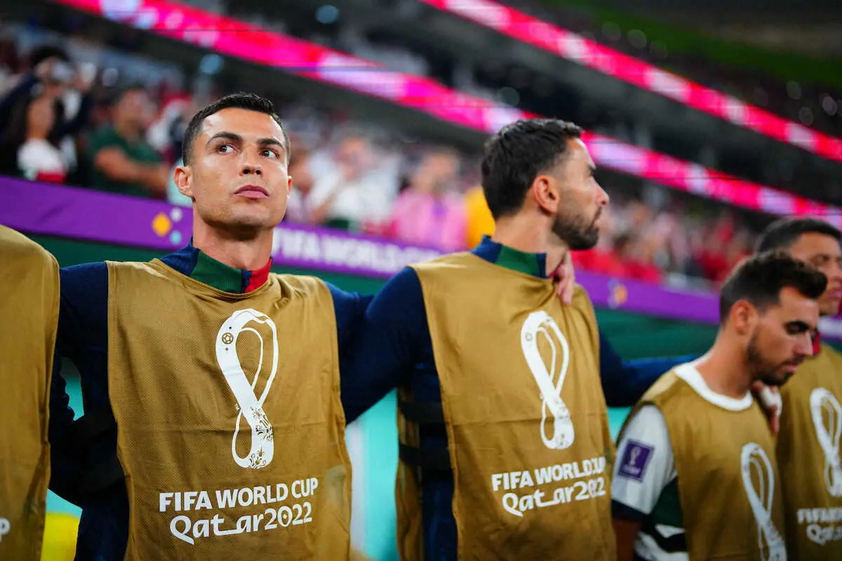 【画像・写真】ポルトガル敗退　Cロナウド　W杯制覇の夢は8強で散る
