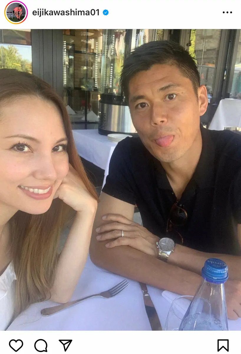 【画像・写真】川島永嗣公式インスタグラム（＠eijikawashima01）から