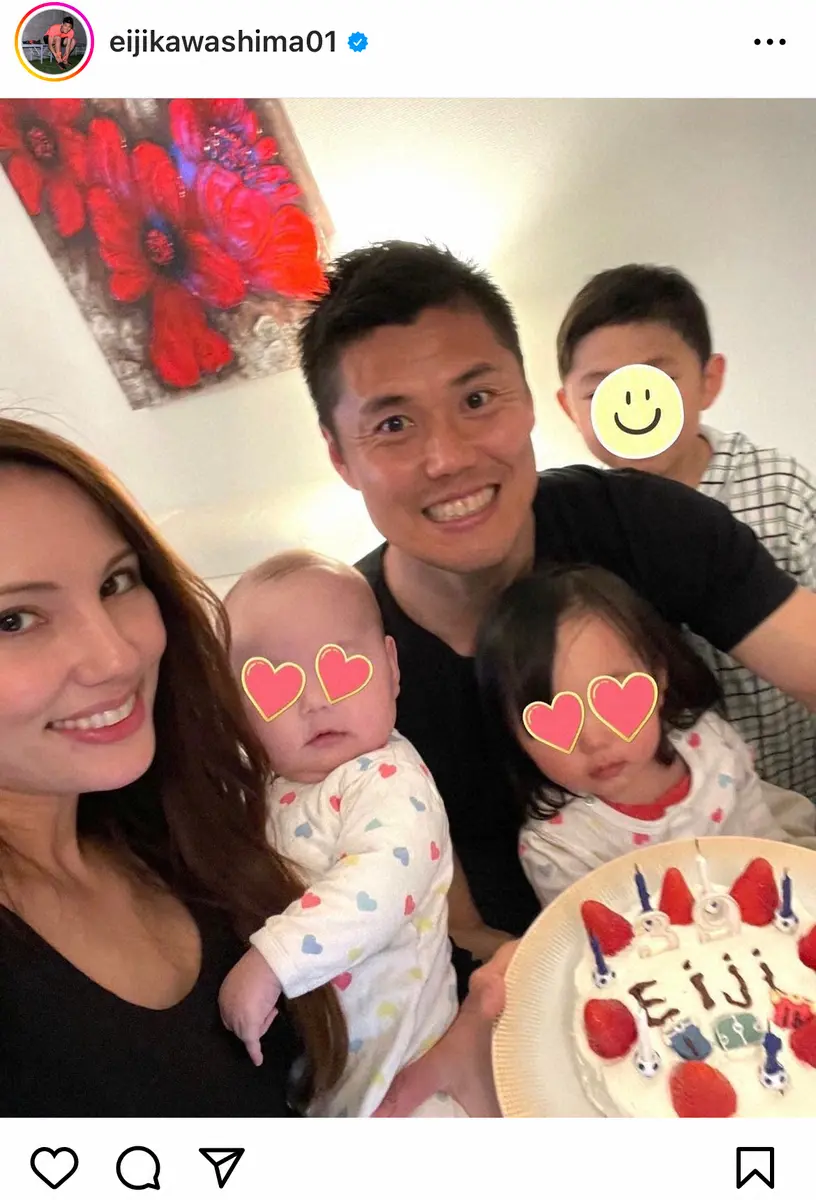 【画像・写真】川島永嗣公式インスタグラム（＠eijikawashima01）から