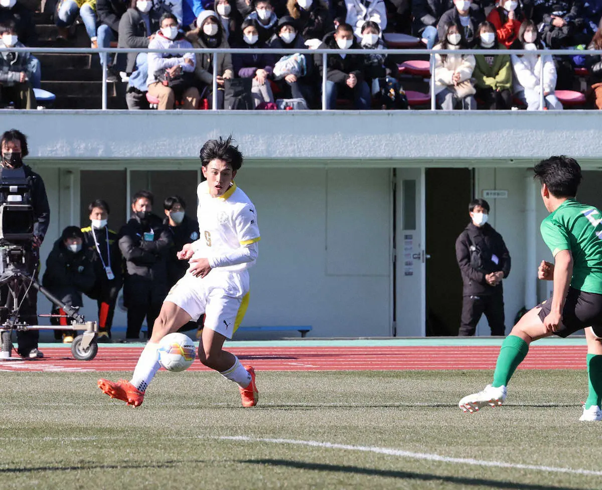 【画像・写真】前橋育英　夏冬2冠へV候補対決制す　パスの“質”こだわる小池2アシストでけん引