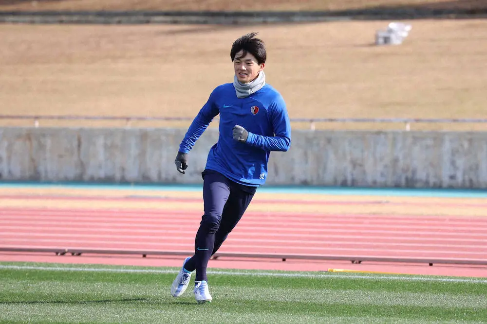 【画像・写真】“三笘を止めた男”　鹿島DF常本が26年W杯出場に意欲　「全力でやり続ければ自ずと道が開ける」