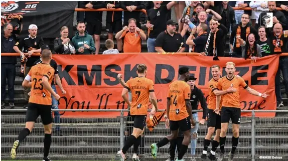 【画像・写真】DAZN YouTubeでサッカー・ベルギープロリーグ　KMSKデインズのリーグ戦をライブ配信決定