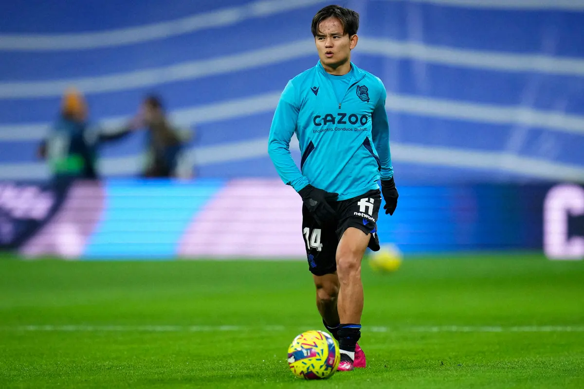 【画像・写真】Rソシエダ・久保建英（AP）