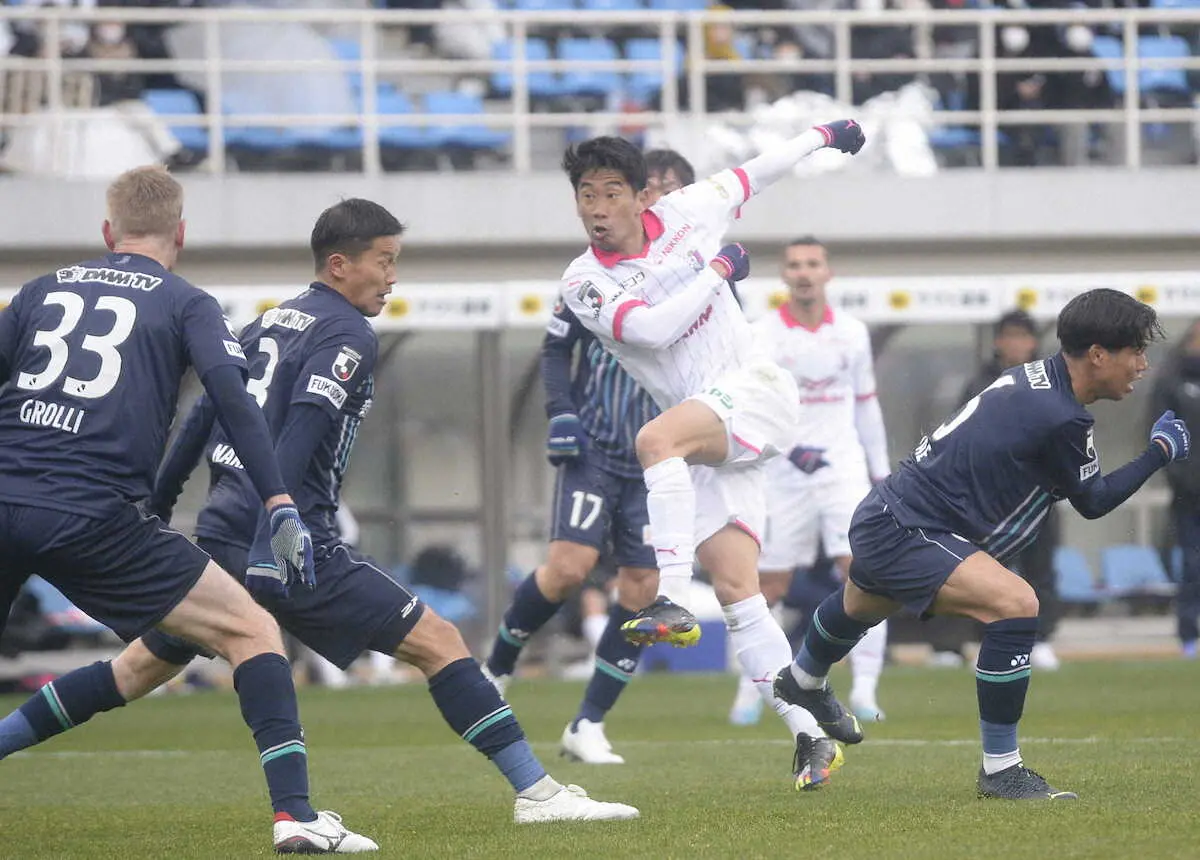 【画像・写真】C大阪が今季初黒星　香川が復帰後初シュートもGKに阻まれる