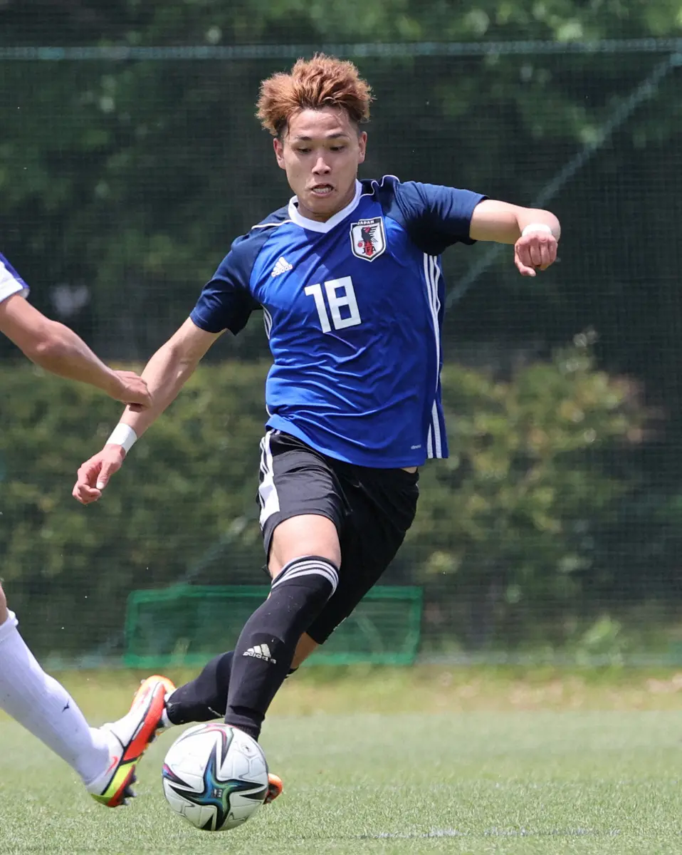 【画像・写真】U20松木玖生「チームをW杯に連れて行く」　高橋仁胡、代表入りで母が涙…日の丸への強い思い語る