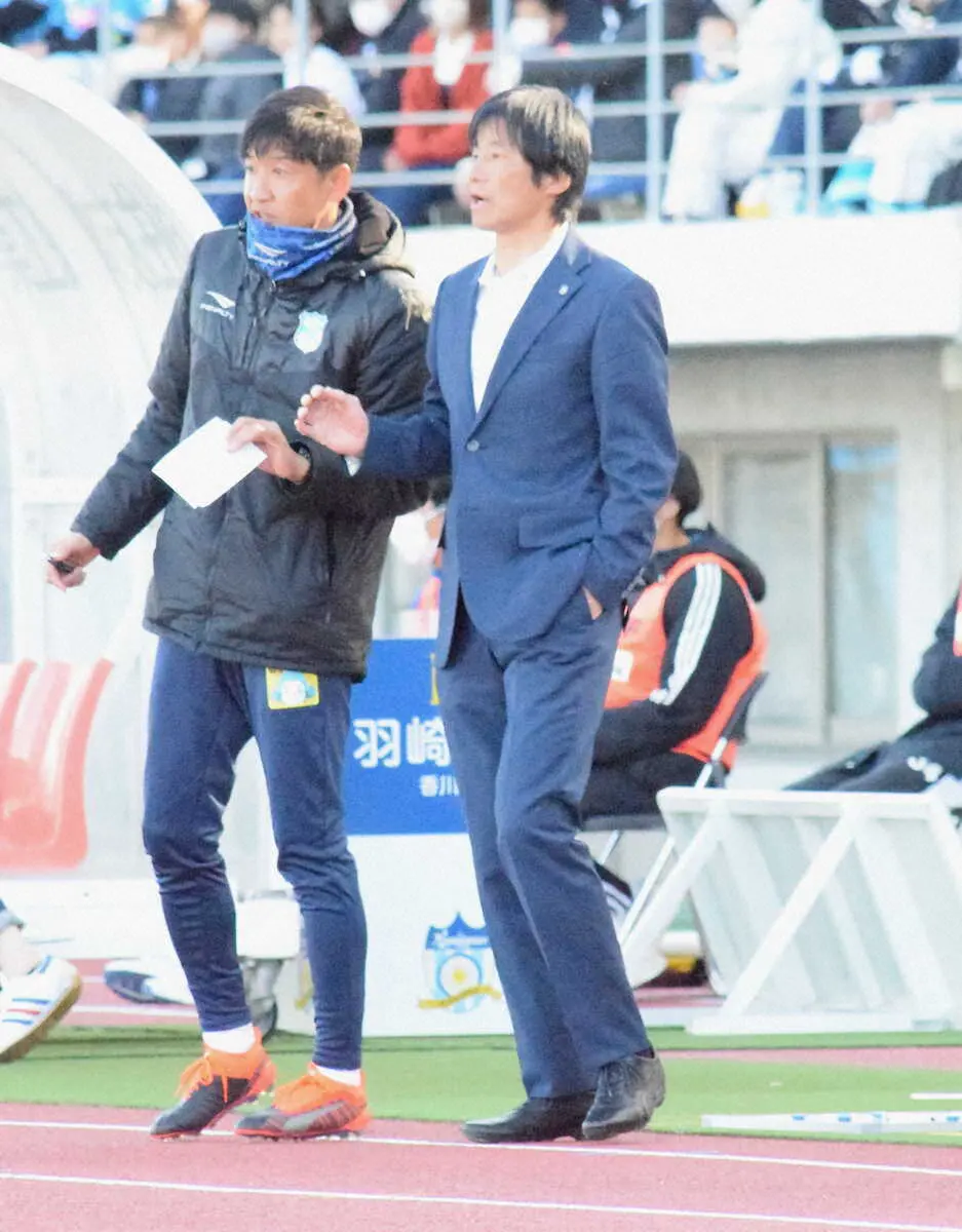 【画像・写真】J3沼津・中山新監督　黒星発進「リスク管理の面で頭のハードワークを選手に求めていきたい」