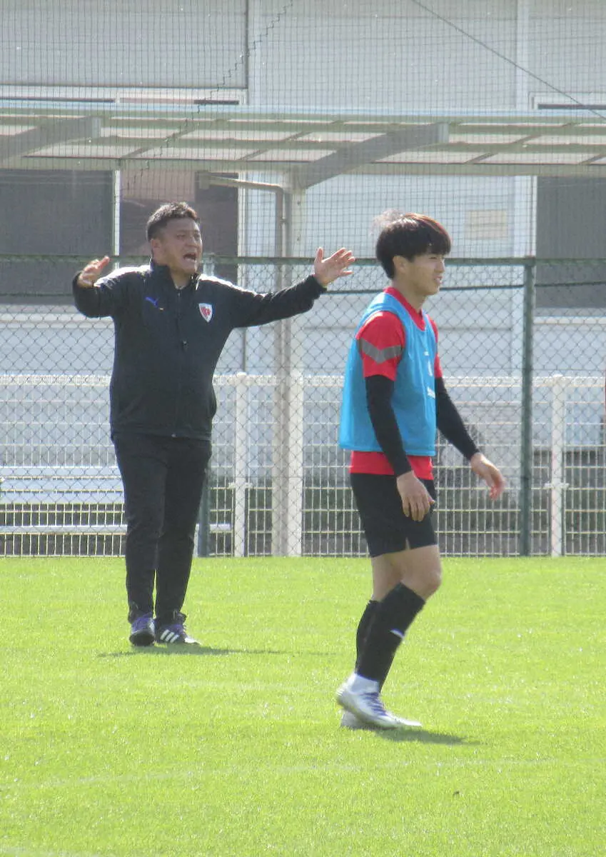 【画像・写真】京都・MF川崎主将　12日の湘南戦で今季2連勝へ「走り負けない」