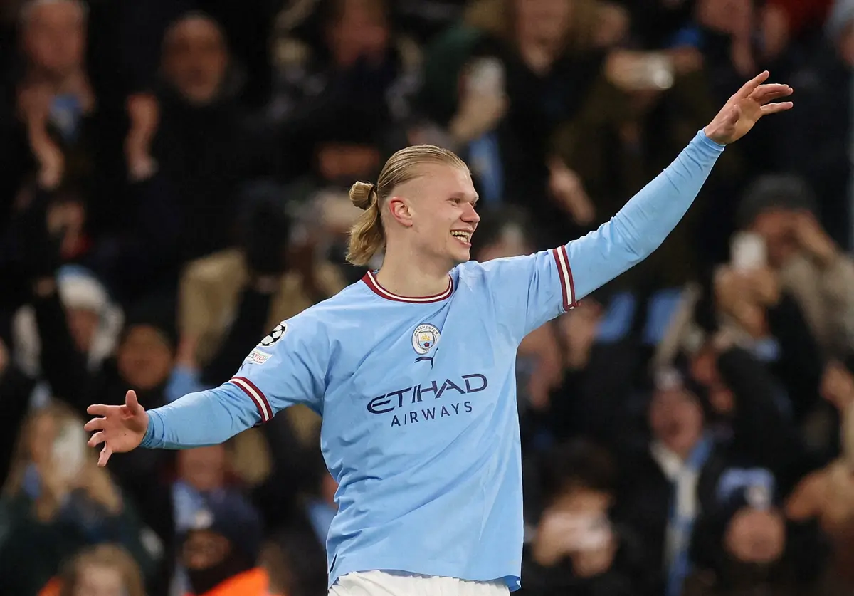 【画像・写真】ハーランドが記録ずくめのCL1試合5得点。CL通算30得点では最速＆最年少