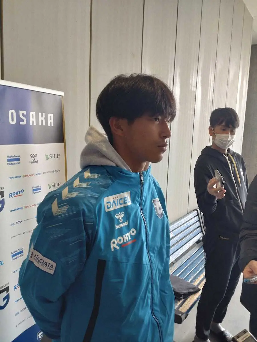 【画像・写真】G大阪DF半田陸　パリ五輪世代“飛び級”でA代表初選出に「僕を含めいろんな選手が経由していければ」