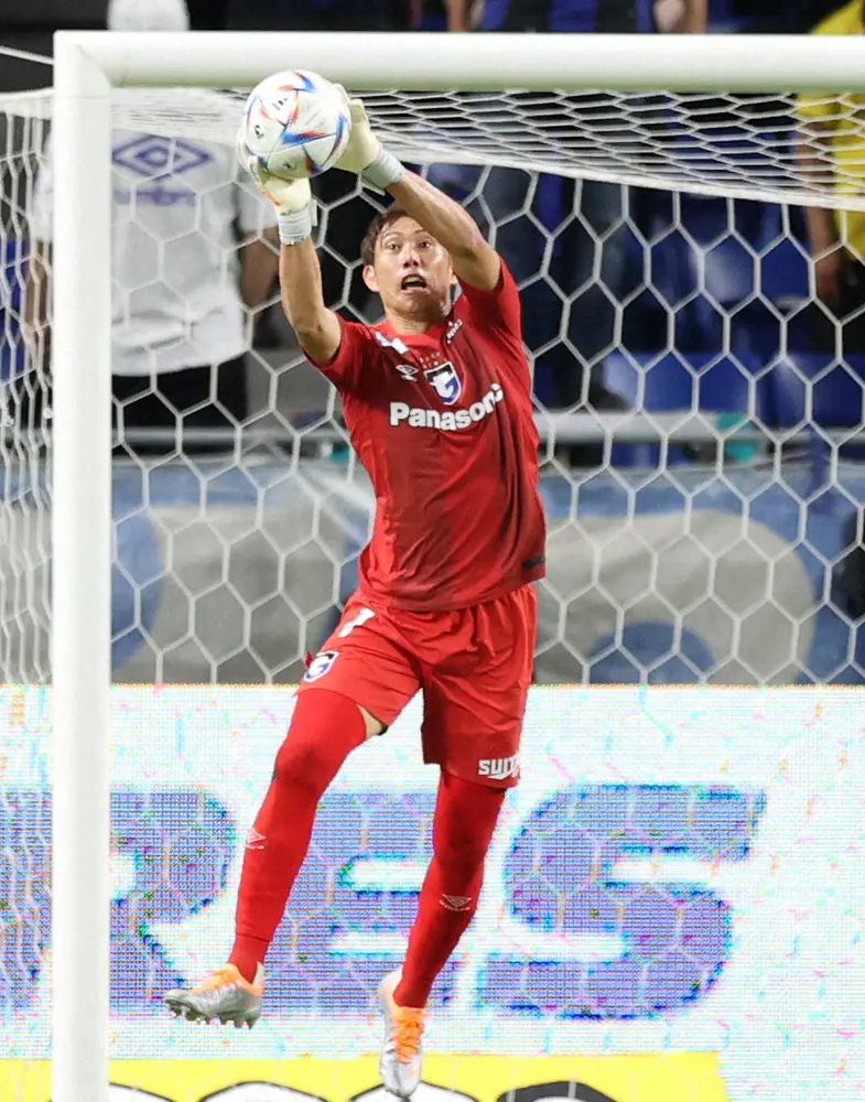 【画像・写真】G大阪GK東口　前節・広島戦のミス取り戻す左足セーブ「取り返すしかないと思っていた」