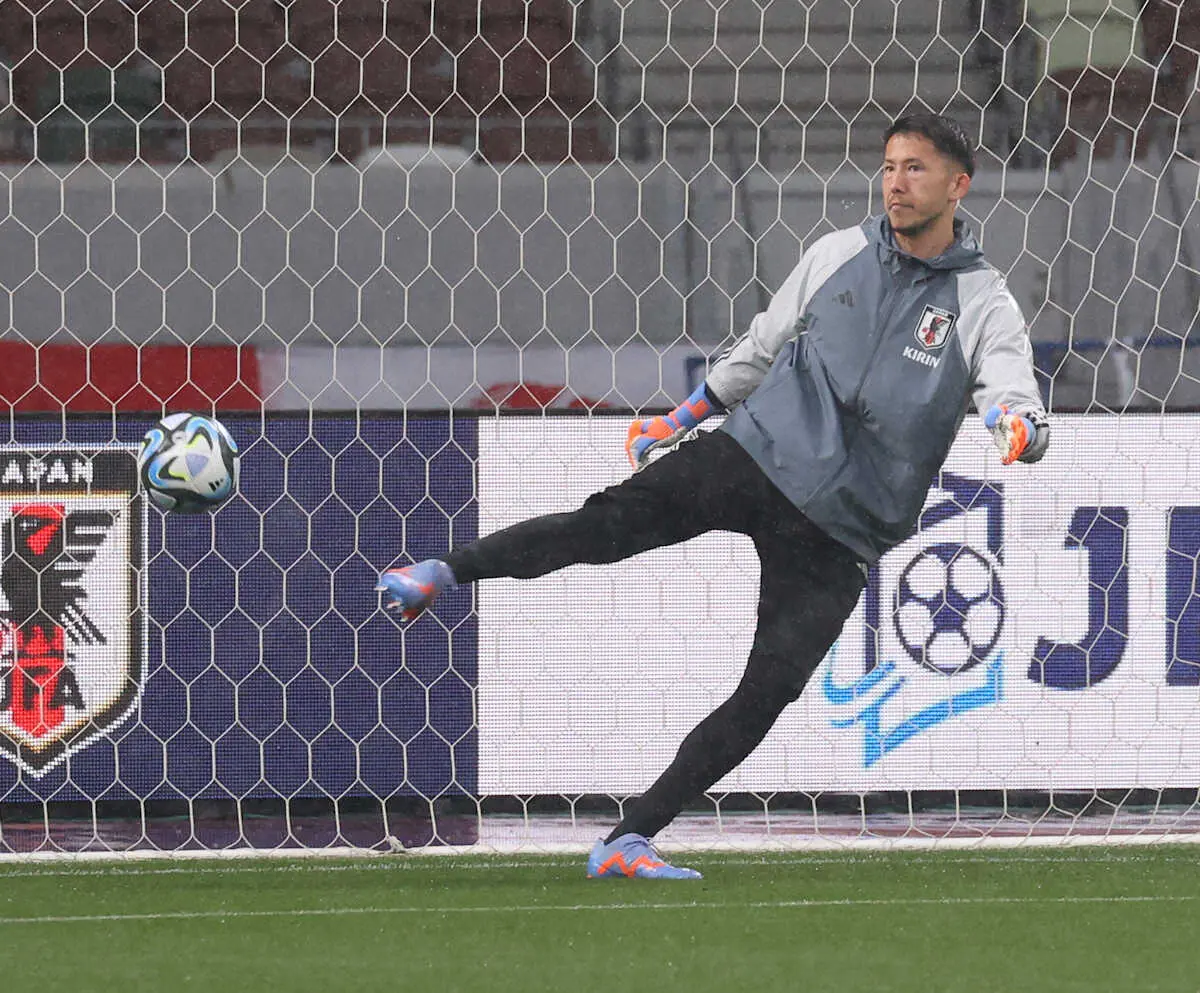 【画像・写真】日本代表　31歳最年長のGKシュミット　ベテランDF長友招集外で「声のボリュームは減った」