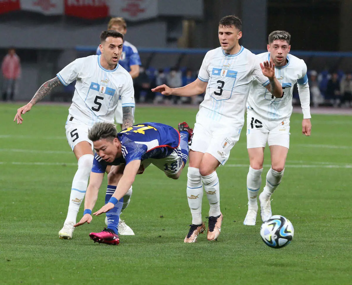 【画像・写真】浅野反省「決めていれば違う展開になっていた」先発も好機に不発