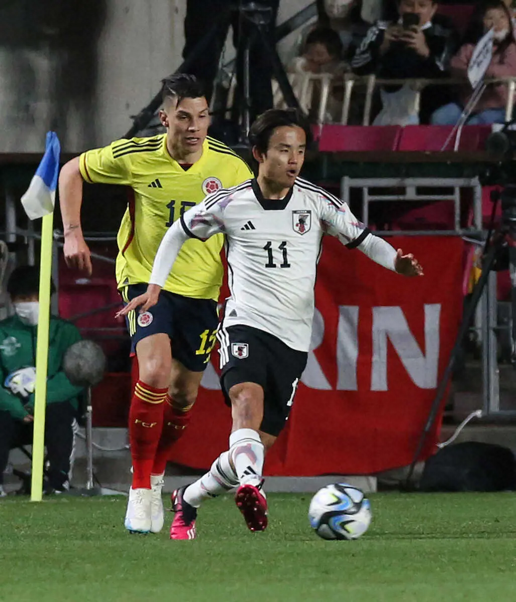 【画像・写真】久保　トップ下で途中出場「僕も含めちょっと雑になった」　積極的なプレーで攻め込むも結果出ず