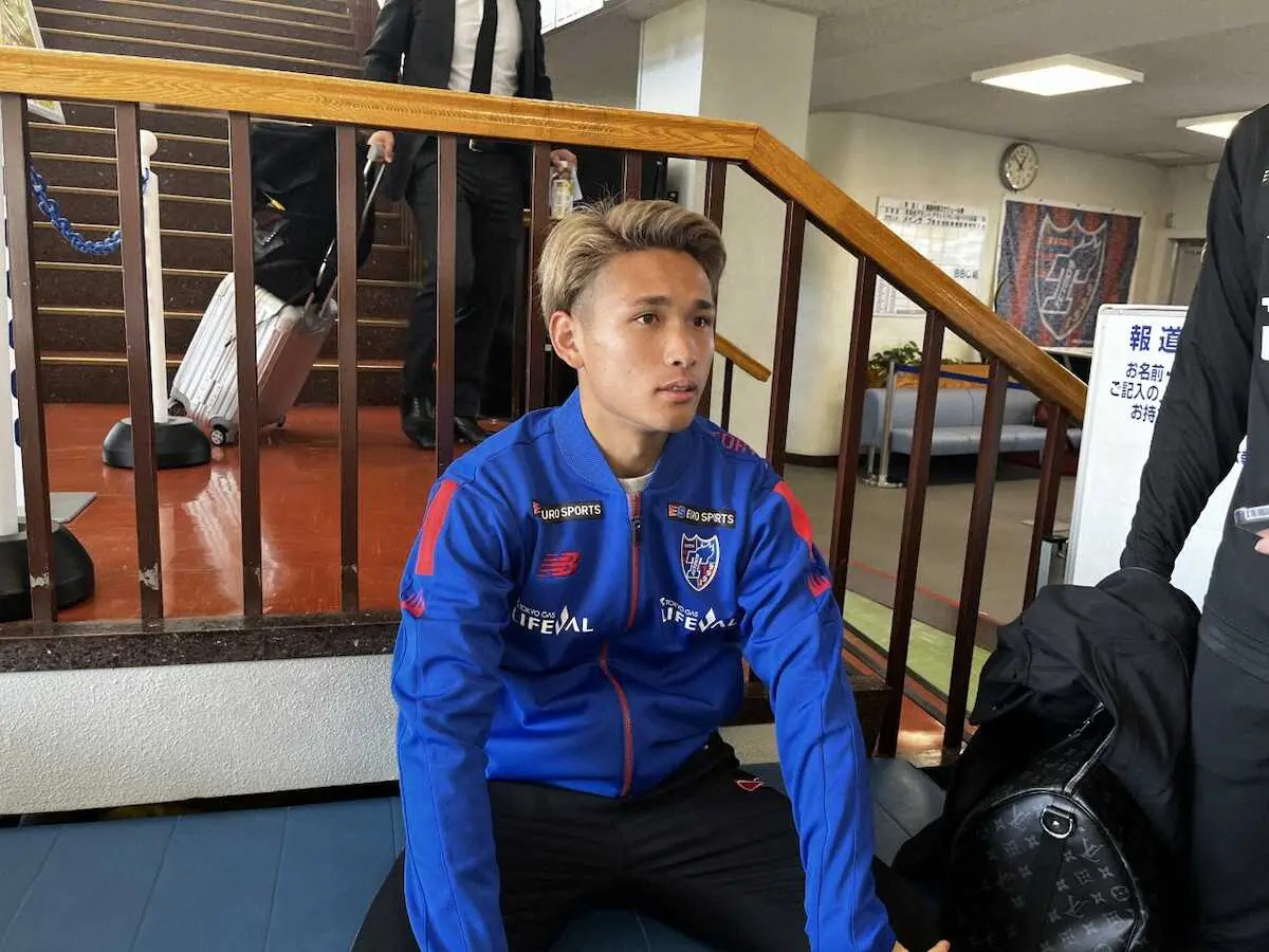 【画像・写真】FC東京・松木玖生　若手揃うメンバーの中で自覚「若手のメンバーがしっかりといい活躍を」