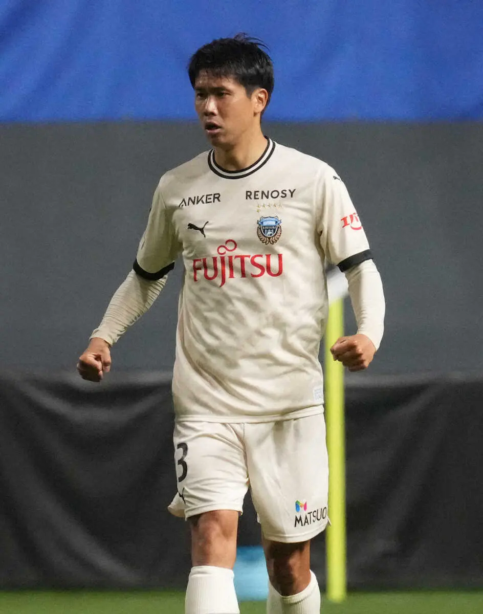 【画像・写真】低迷の川崎F・山根視来「こういう状況のときこそ人間力が出る」　19日ルヴァン杯清水戦へ