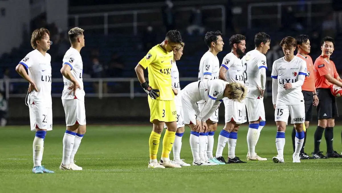 【画像・写真】鹿島が終了間際に勝ち越し点許す“悪癖”露呈　岩政監督「何度も起こっていることが起こった」