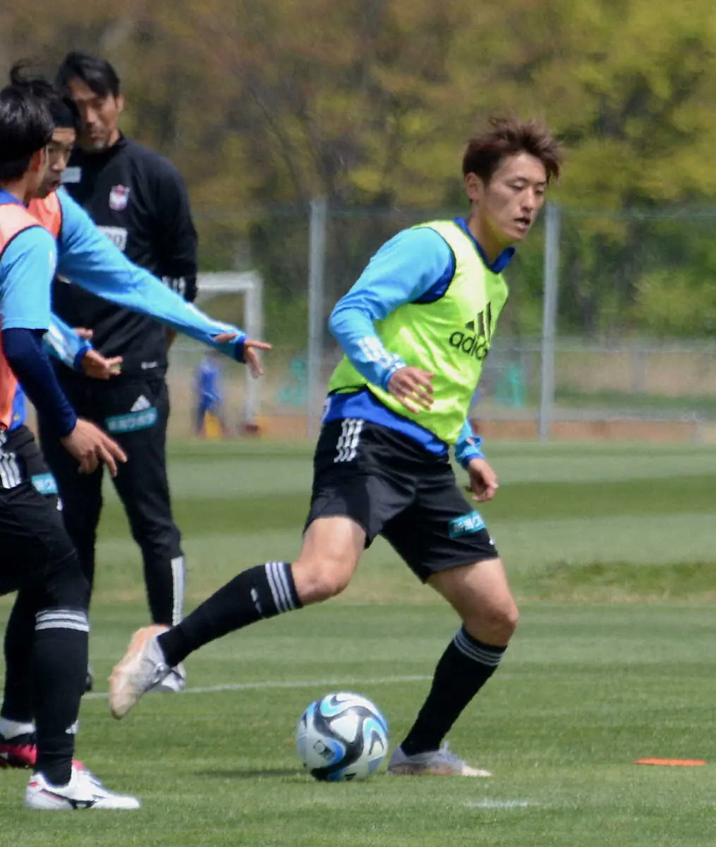 【画像・写真】新潟・秋山　FC東京のアルベル監督に「あの時使っておけば」と思わせたい