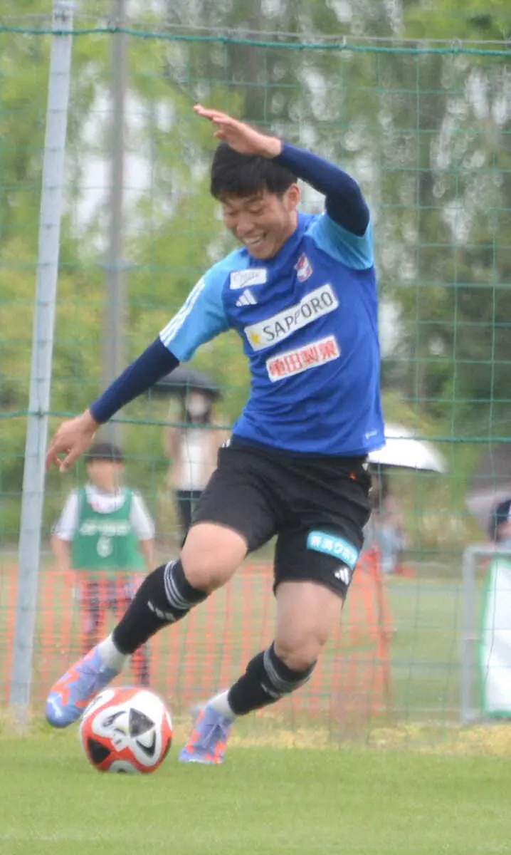 【画像・写真】新潟　ボランチ高は王者撃破へ“走力戦”誓う　14日横浜戦
