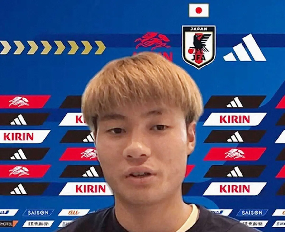 【画像・写真】福田師王「点を決めて勝たせたい」　アンリ「名前売って絶対優勝」　20日開幕U20W杯