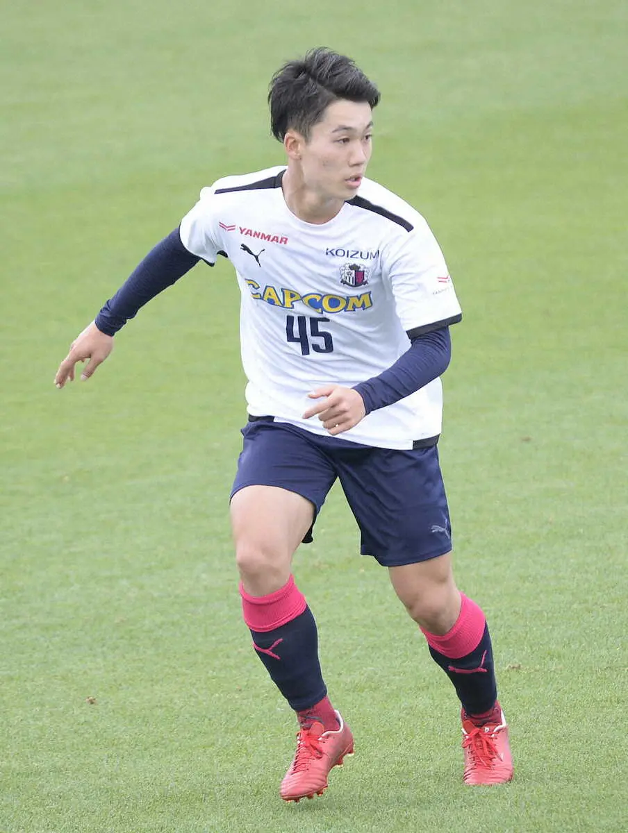 【画像・写真】桃山学院大在学中の特別指定選手　C大阪・奥田が公式戦デビュー「いつでも出られるように準備はしていた」