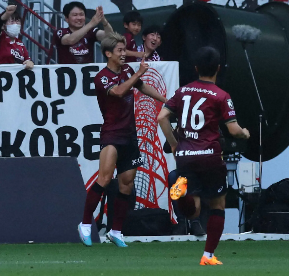 【画像・写真】代表復帰ならずも…　神戸FW大迫勇也がJ1得点ランクトップ11点目　「しっかりと入ることができた」