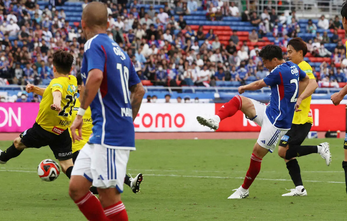 【画像・写真】横浜・宮市　「一生忘れられない」涙の339日ぶりゴール　昨年7月右膝手術から復活